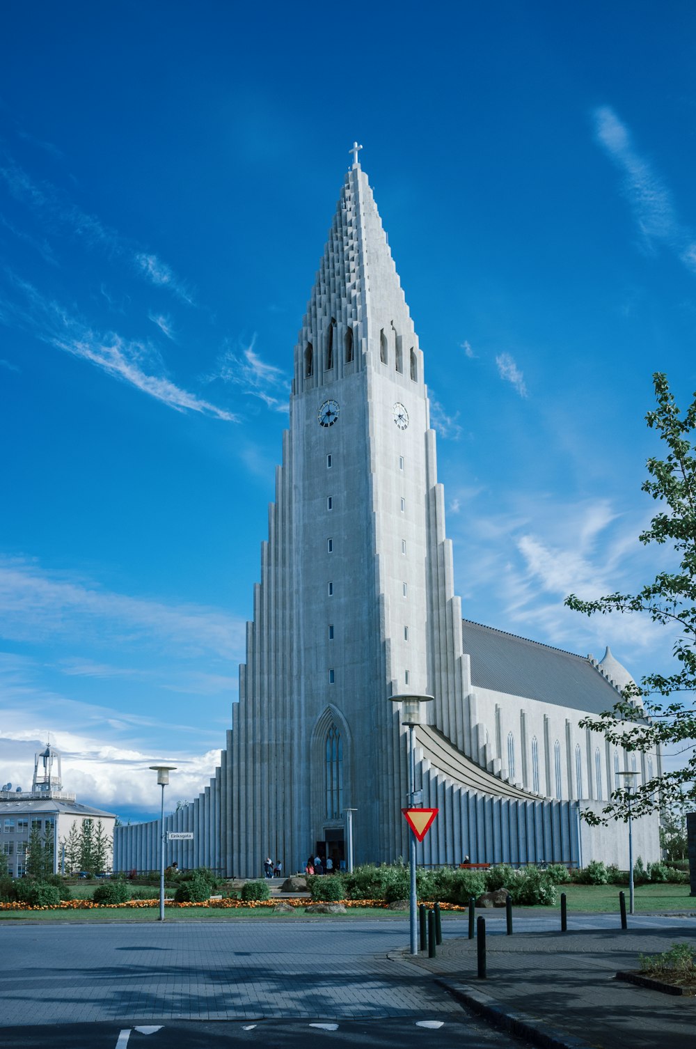 white concrete building under blue sky during daytime