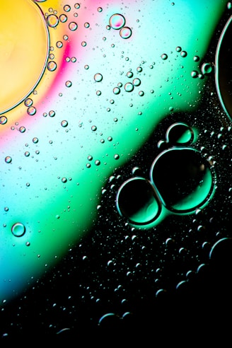 water droplets on glass panel