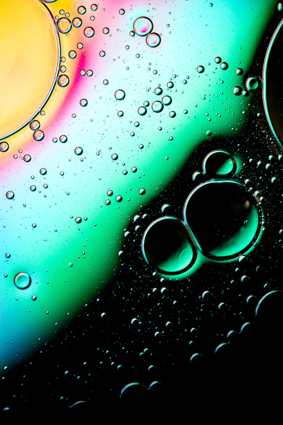 water droplets on glass panel