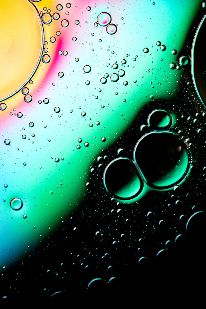 water droplets on glass panel