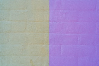 purple and white painted wall