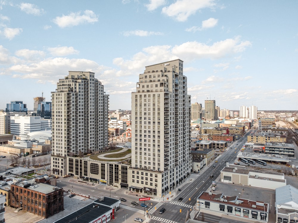 high rise buildings under blue sky during daytime