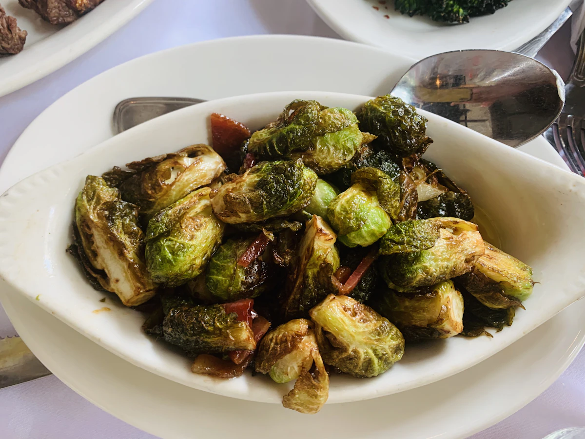 Roasted Brussels Sprouts with Bacon