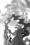 Abstract metal wall sculpture set with flowing curves and matte finish.