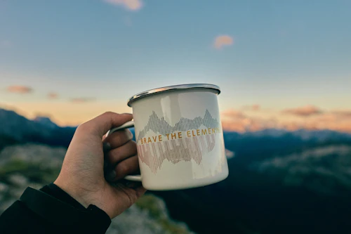 Alaska travel mug