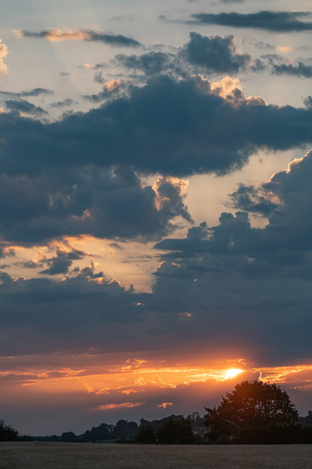 clouds and sky during sunset