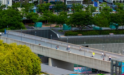 people walking on sidewalk near green trees during daytime refined teams background