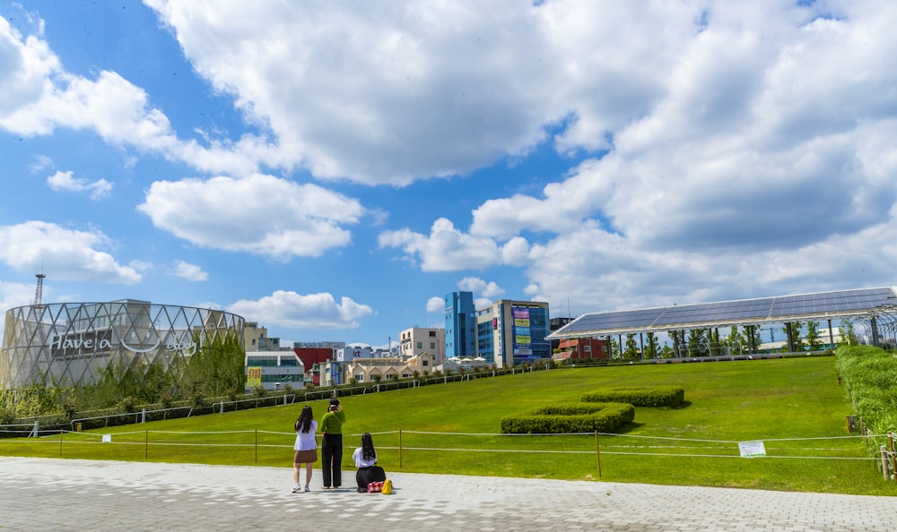 people walking on park during daytime