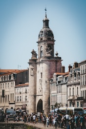 brown and white concrete building
