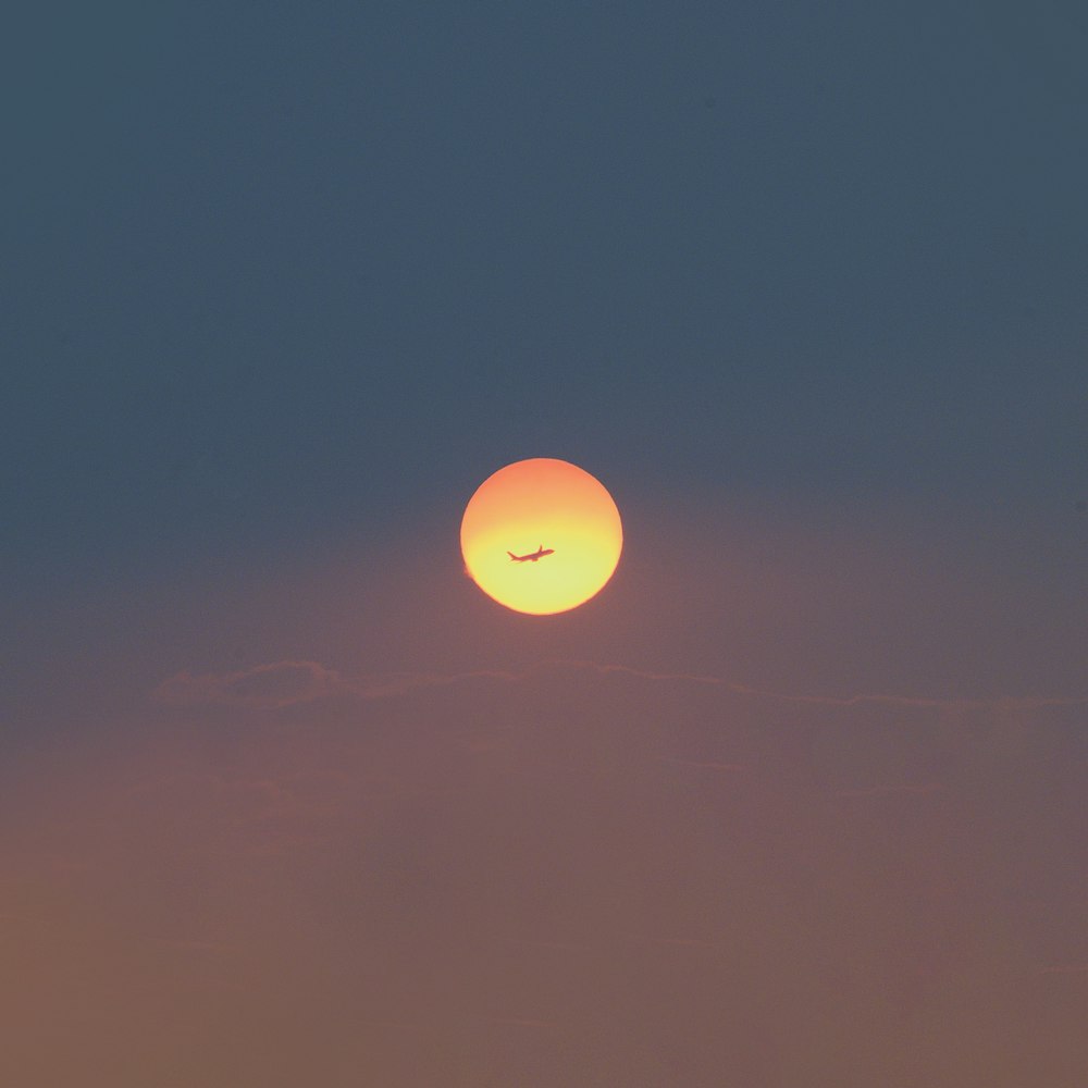 full moon over the sky