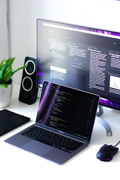 Another laptop with a monitor and why you should choose Neowork Studios