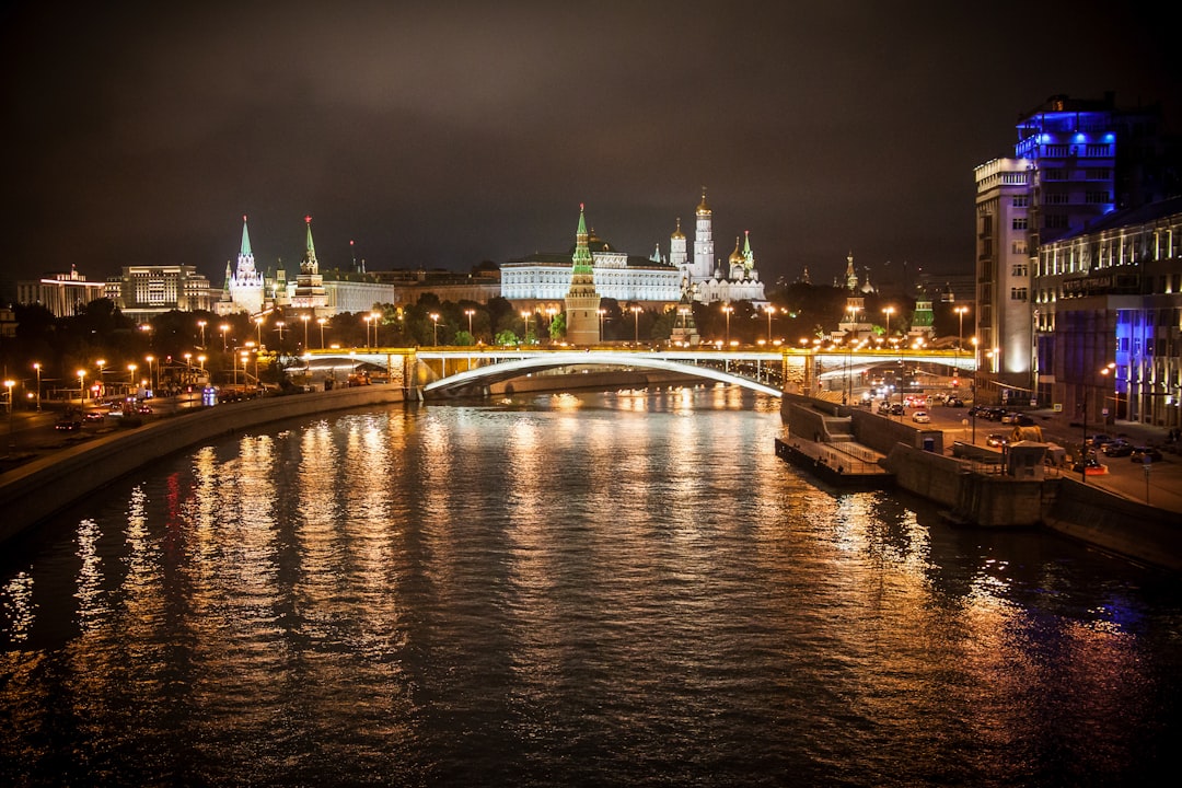 Landmark photo spot House on the Embankment Moscow City