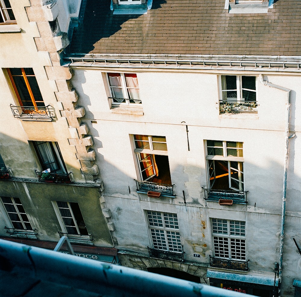 white and brown concrete building