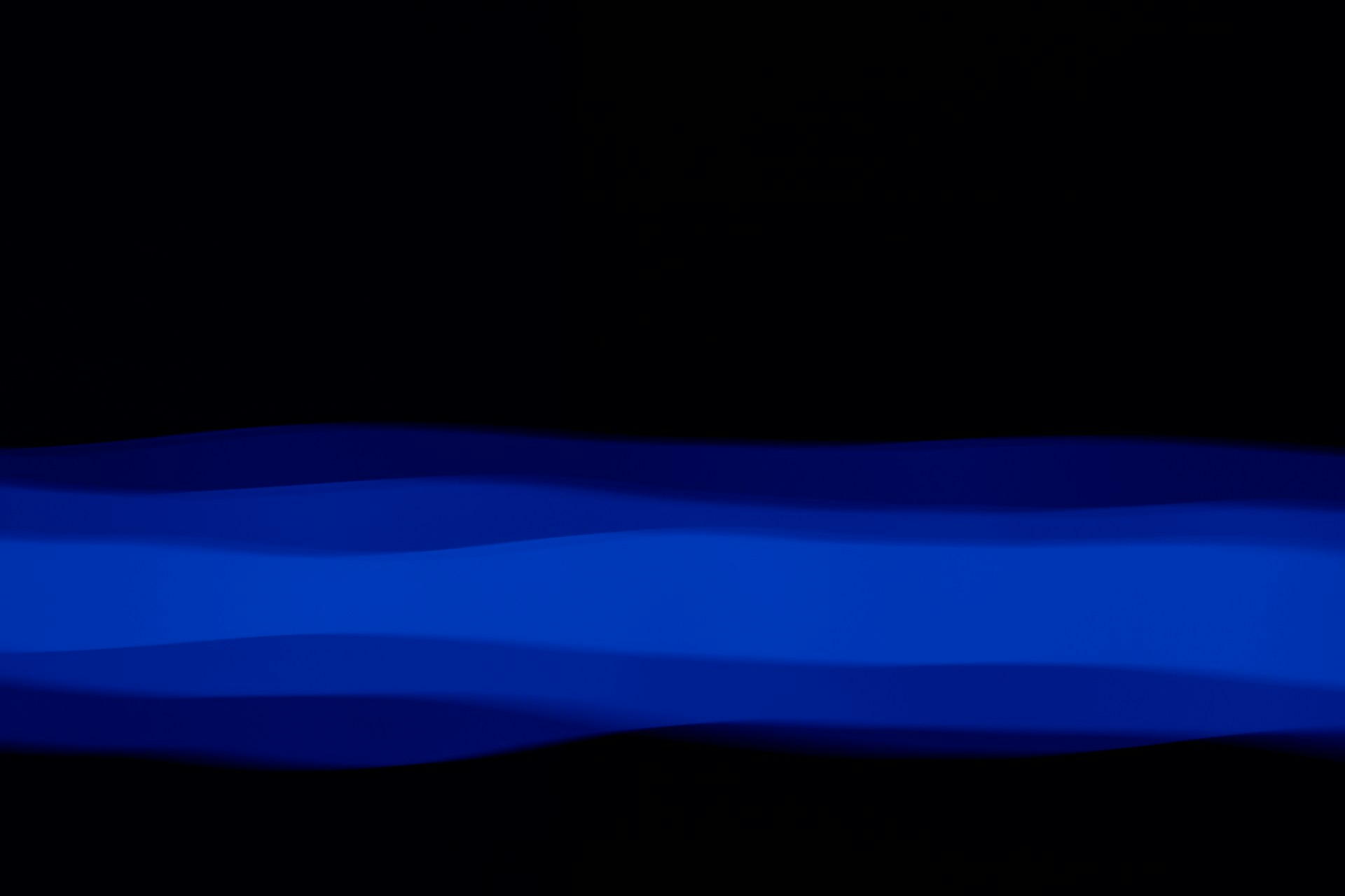 blue light on white background