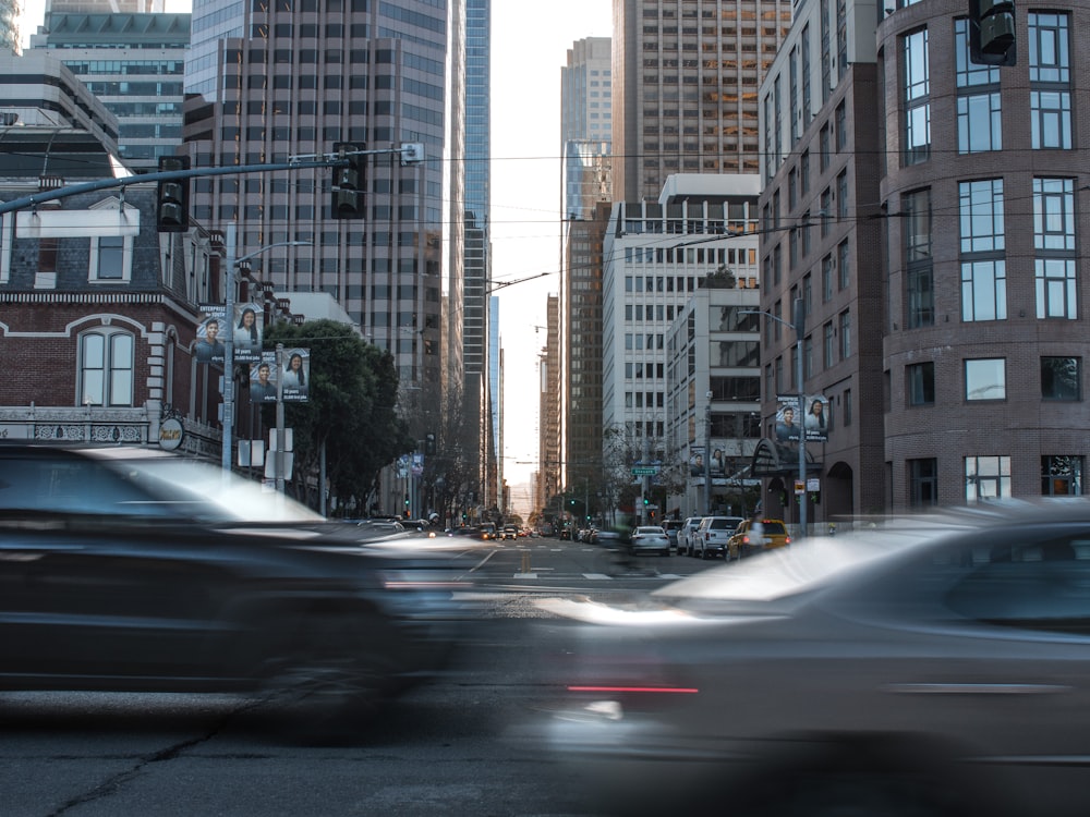 cars on road in city during daytime