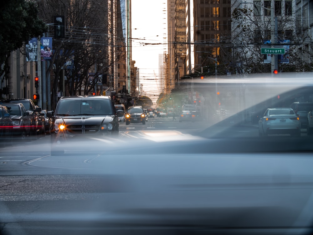 cars on road during daytime