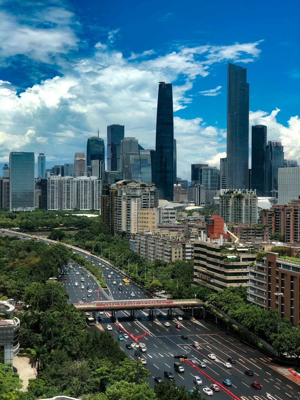 city buildings under blue sky during daytime