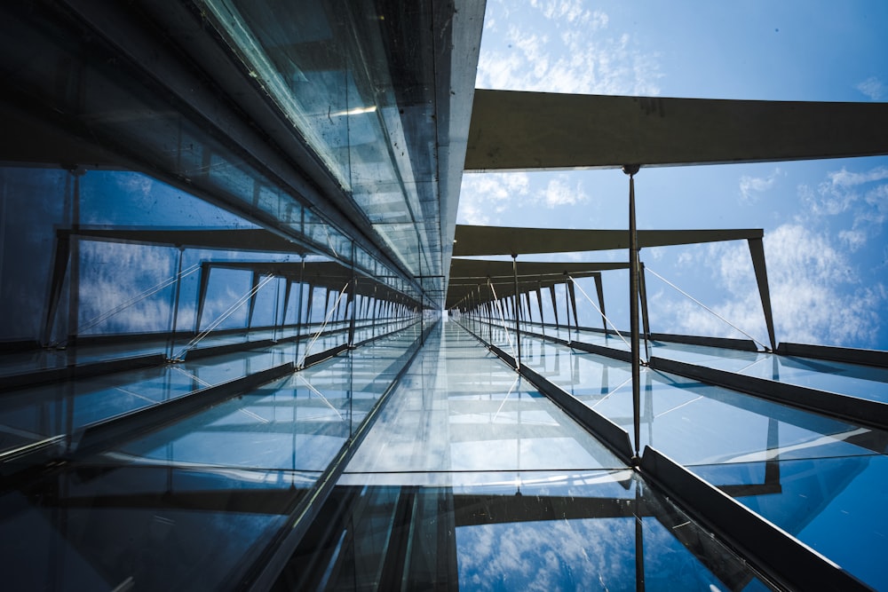 clear glass walled building during daytime