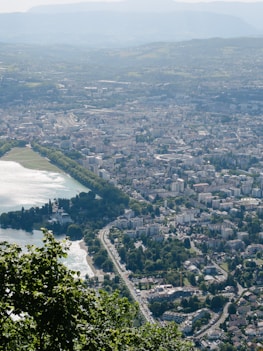 aerial view of city during daytime