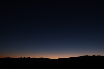 silhouette of mountain during sunset nevada google meet background