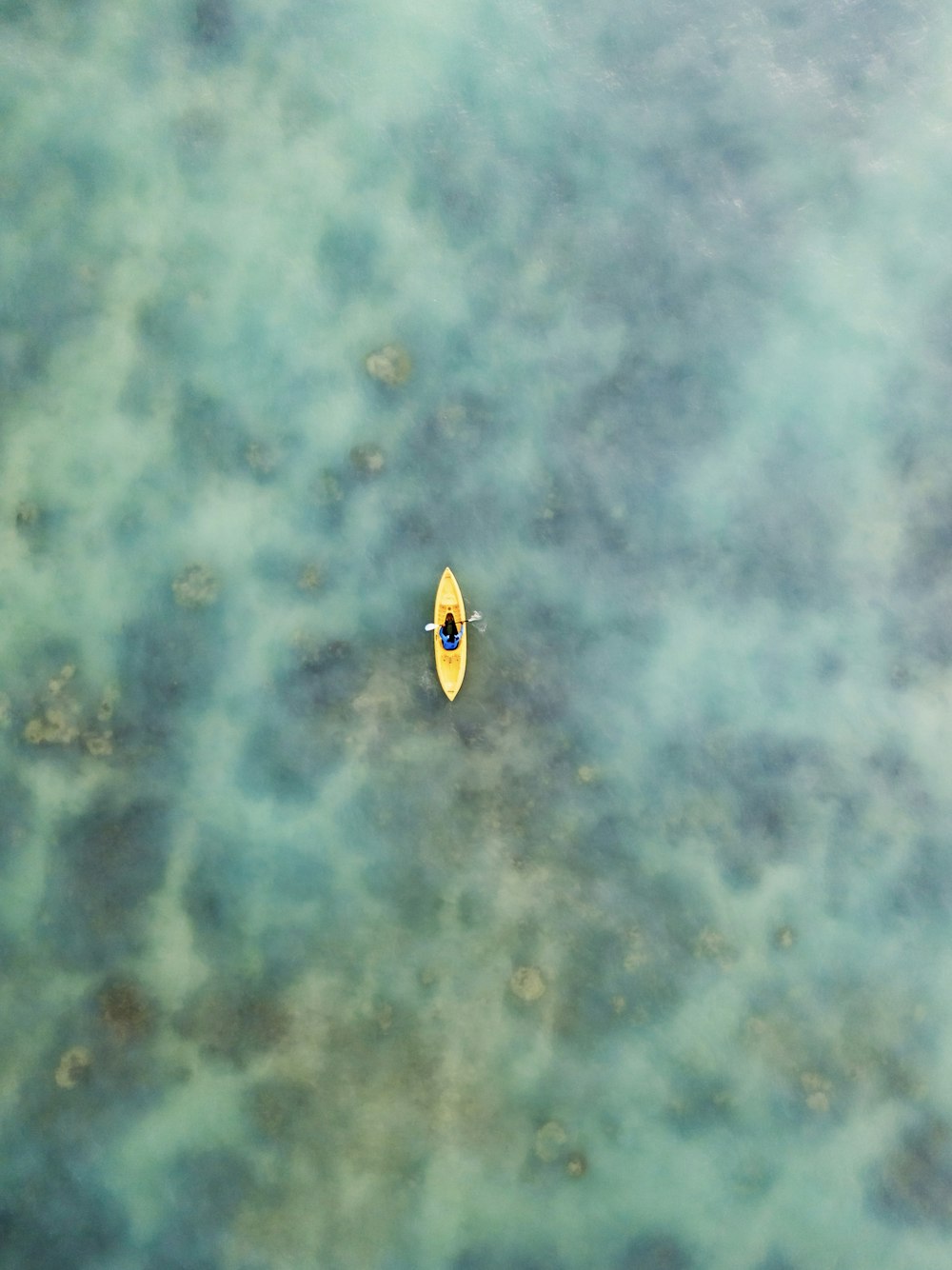 yellow and black boat on water