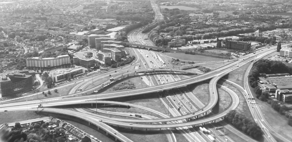 aerial view of city buildings during daytime