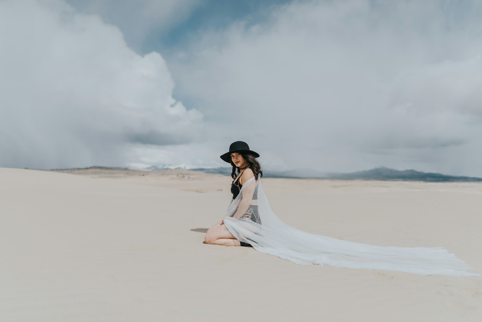 Sigma 35mm F1.4 DG HSM Art sample photo. Woman in white dress photography