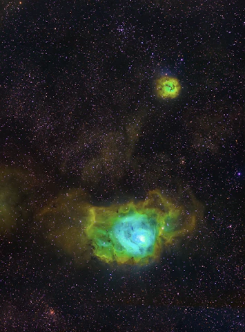 A dynamic screenshot from Nebulords showing an intense battle scene under a starry sky.