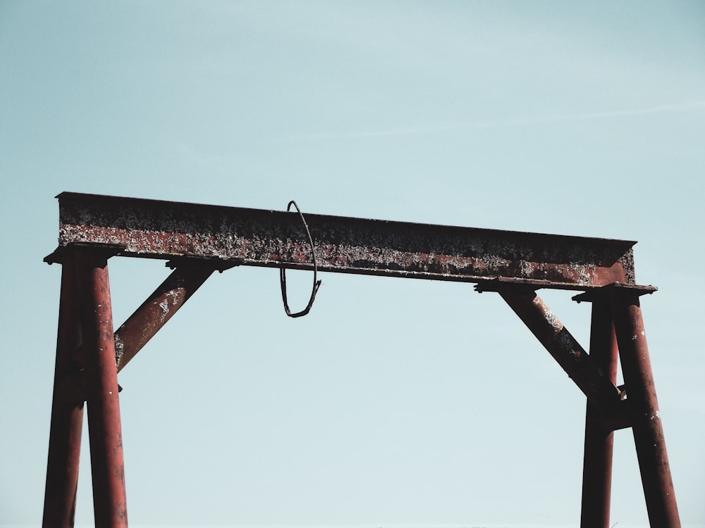 black metal bar under blue sky during daytime