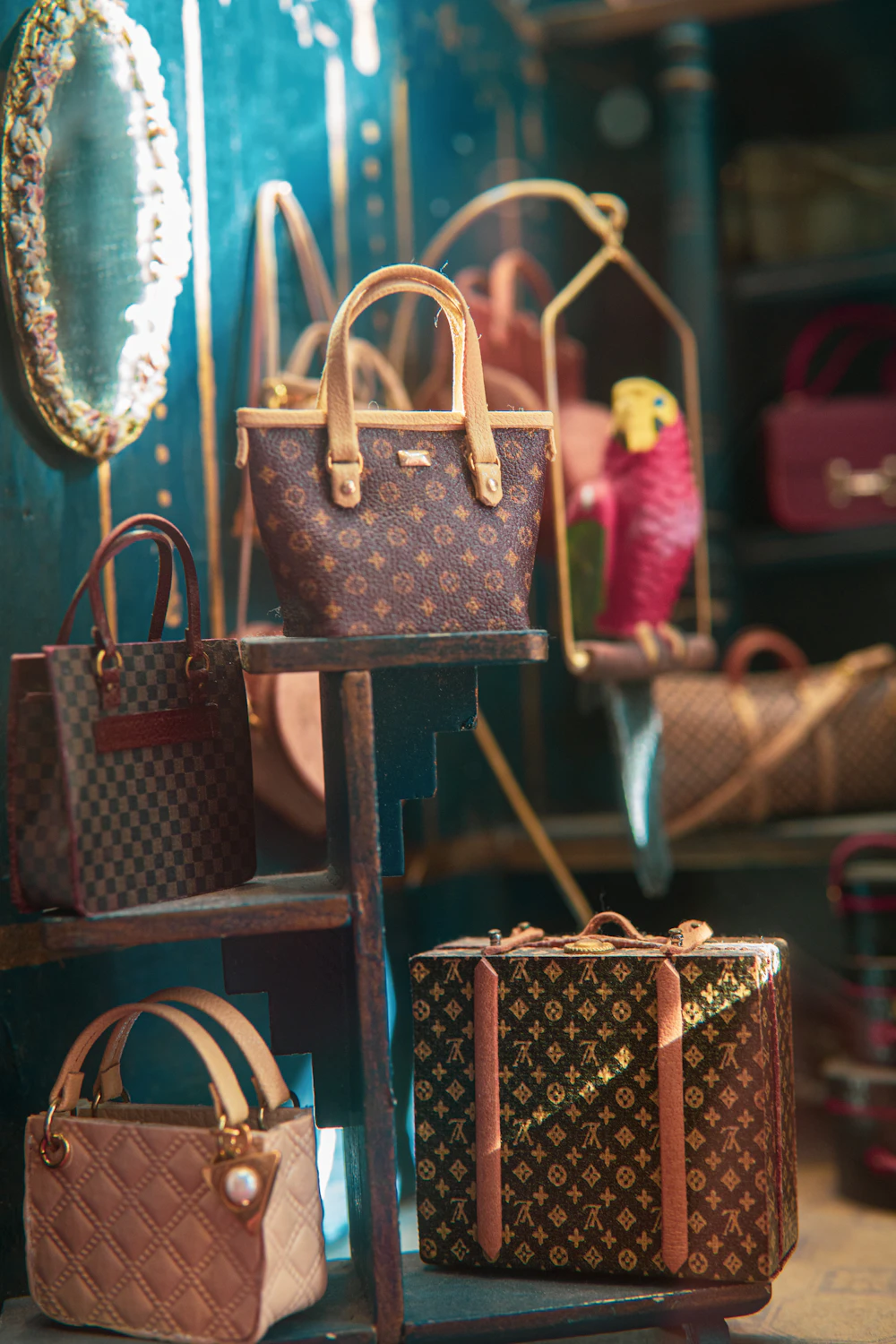Bolsa Tote Bege Couro Sintético