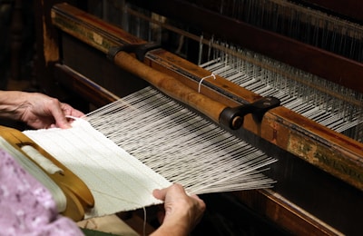 person holding white paper towel