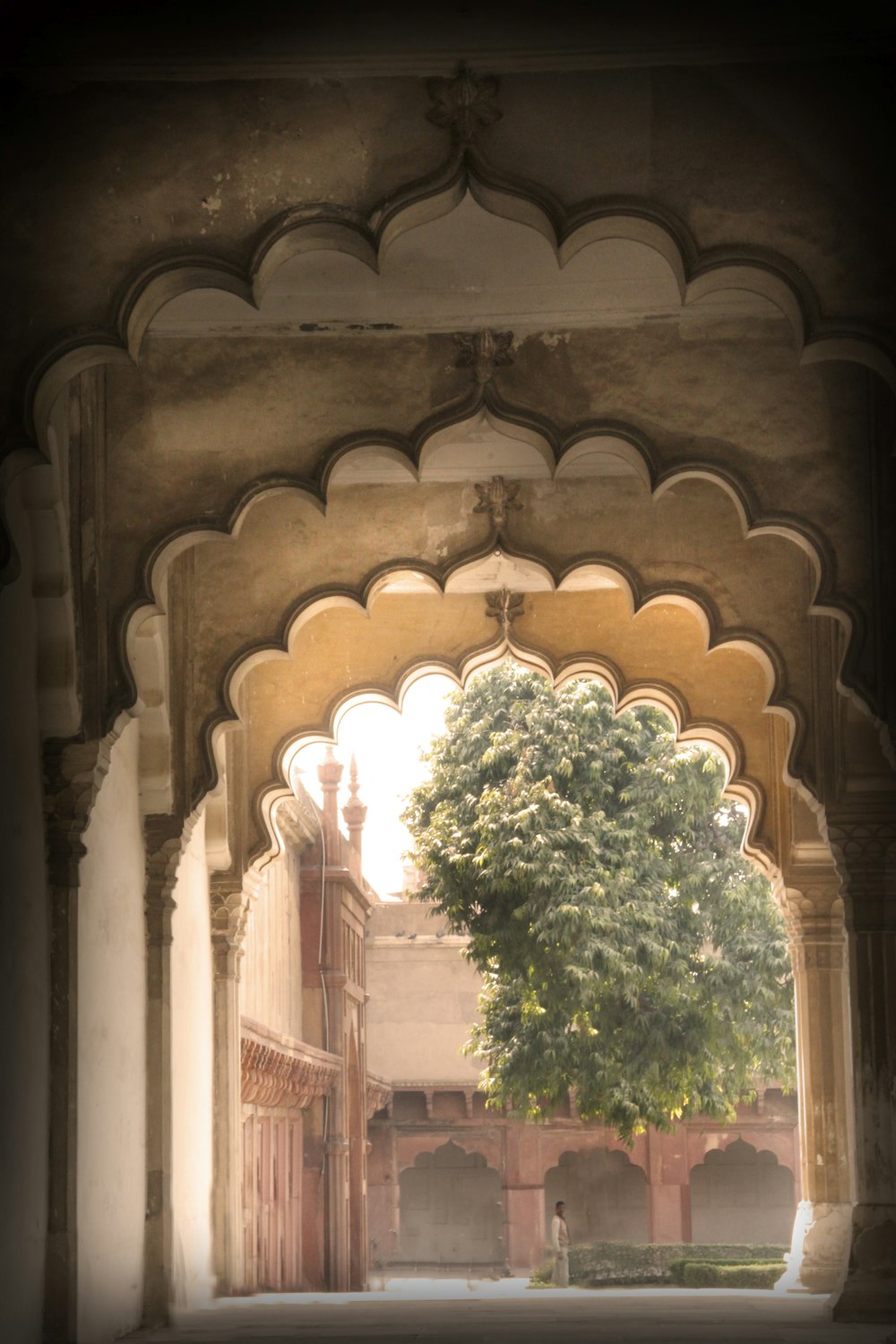 brown and beige concrete building