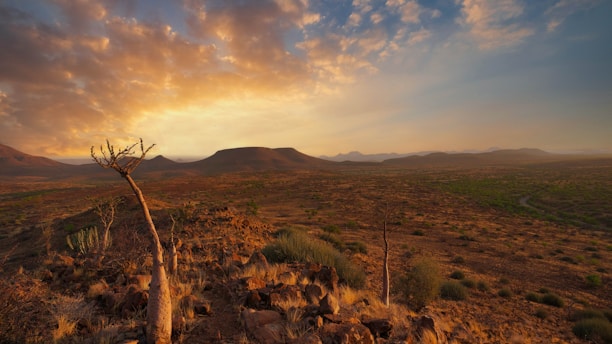 view in Namibia on a holiday planned by Francesco Margaretini