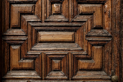 brown and black wooden board