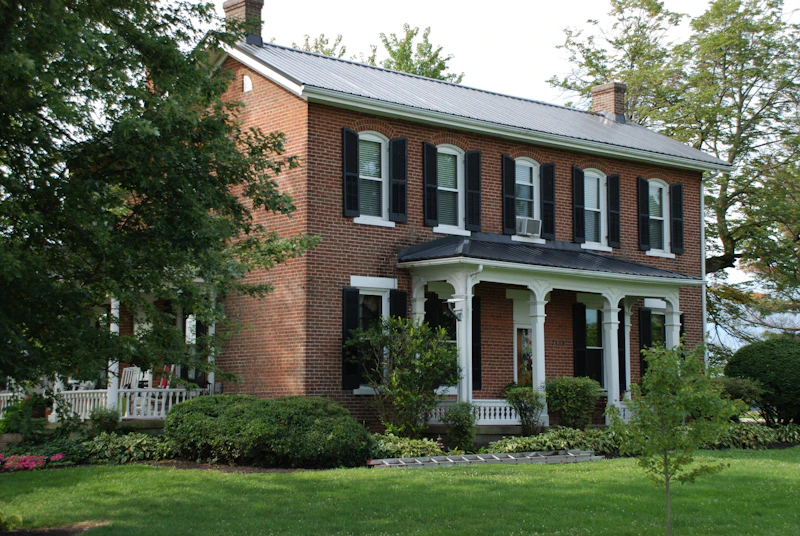 Residential neighborhood in Plainfield, Illinois