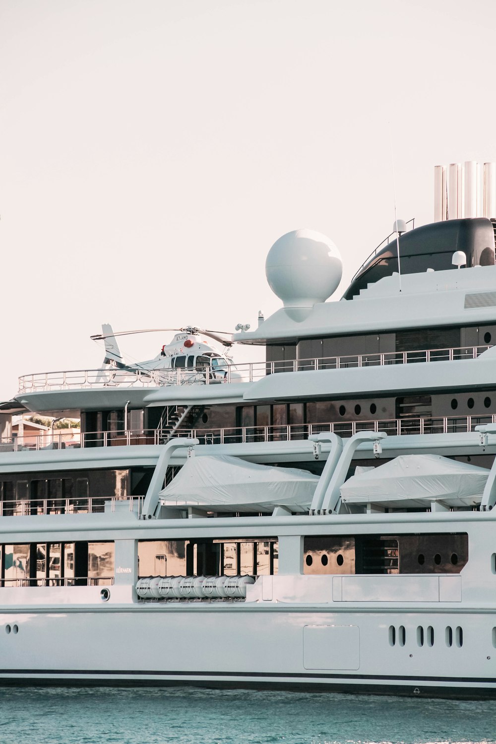 white and black cruise ship on sea during daytime