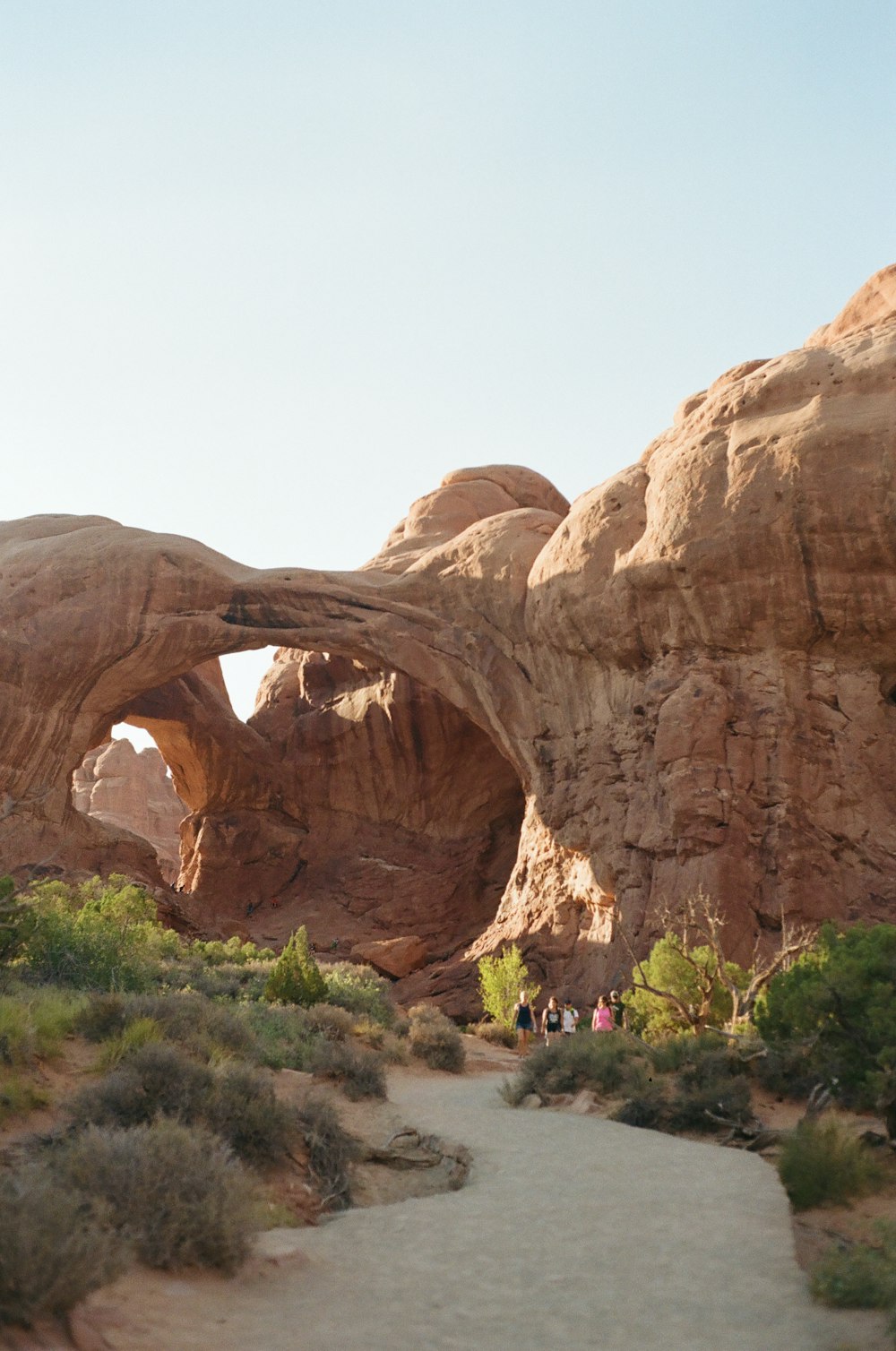 brown rock formation under blue sky during daytime