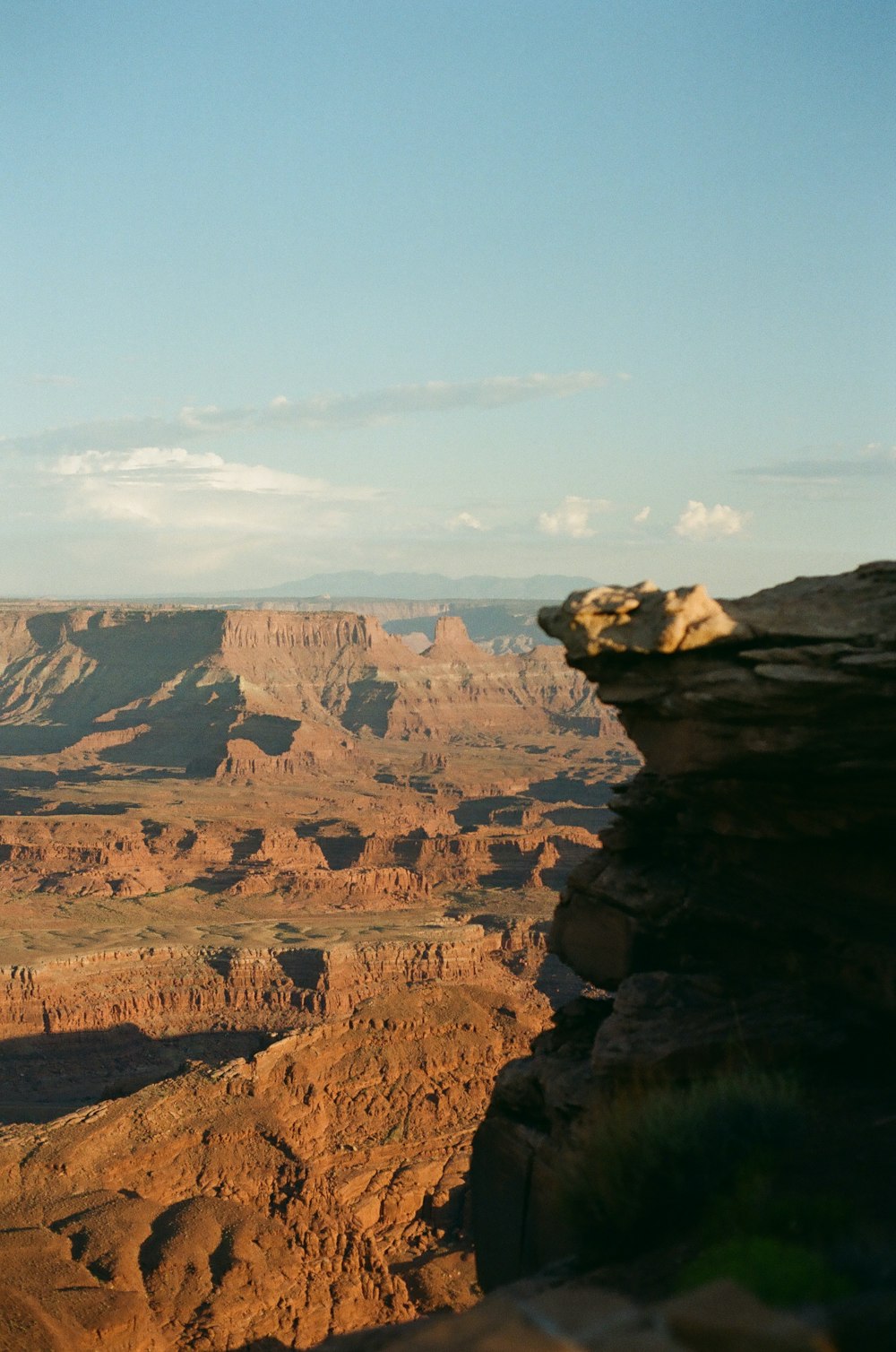 brown rocky mountain under blue sky during daytime