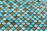 blue and black roof tiles
