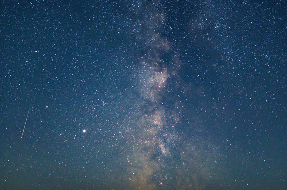 starry night sky over starry night