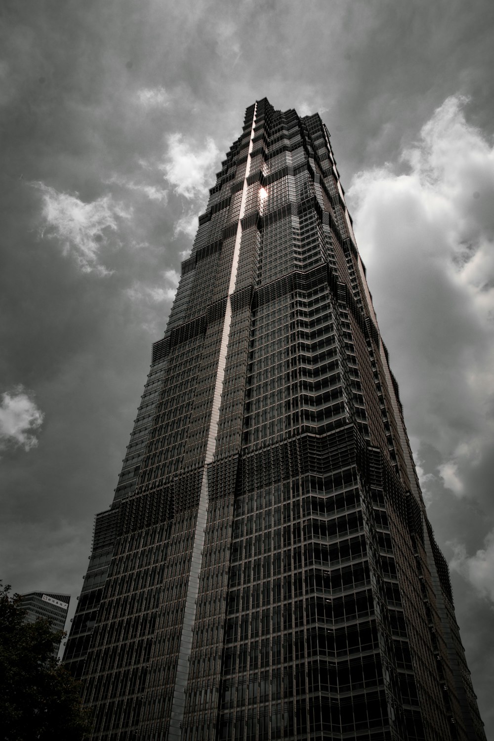 brown and black high rise building