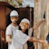 A construction team efficiently working on a home, showcasing teamwork and expertise in action.