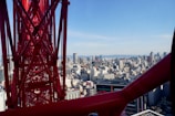 A panoramic view of a completed infrastructure project under a clear blue sky.