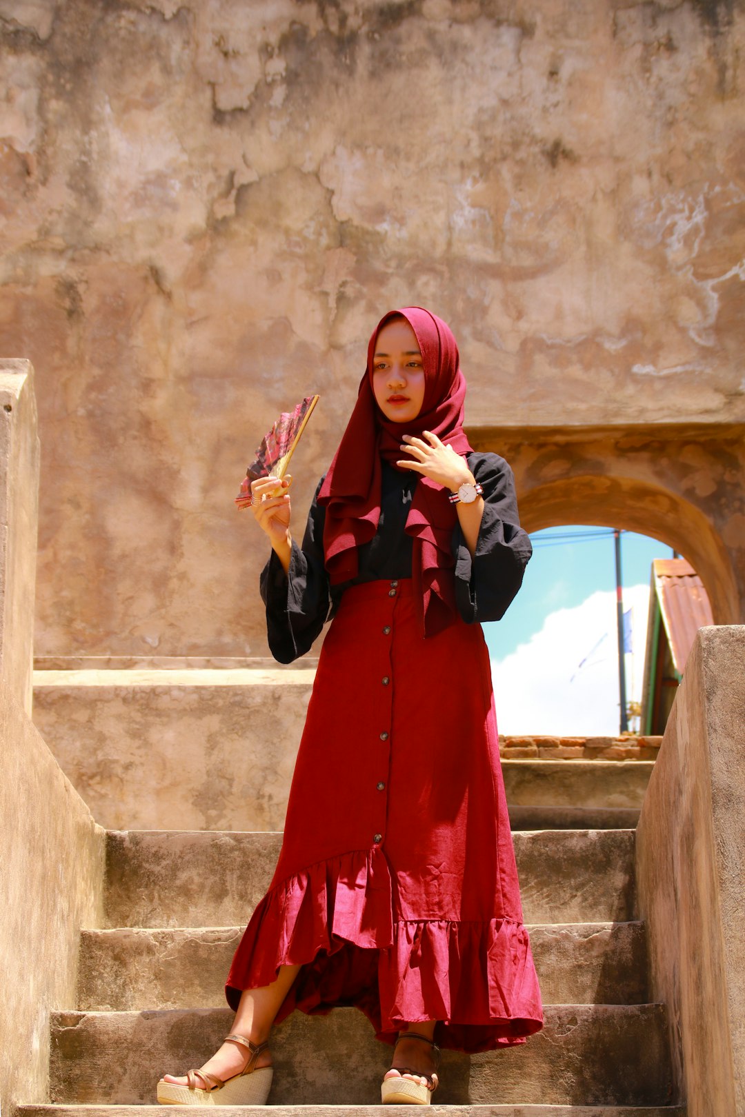 Temple photo spot Warungboto Kecamatan Banjarnegara