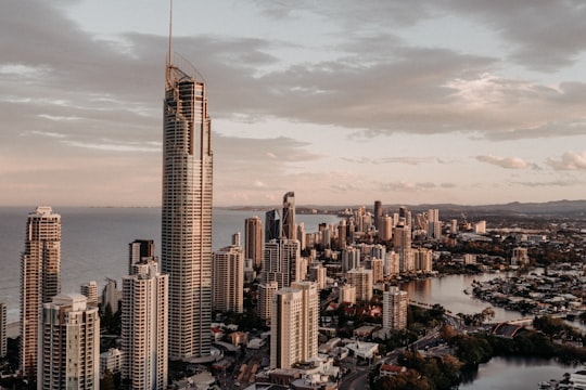 high rise buildings during daytime in Surfers Paradise Australia