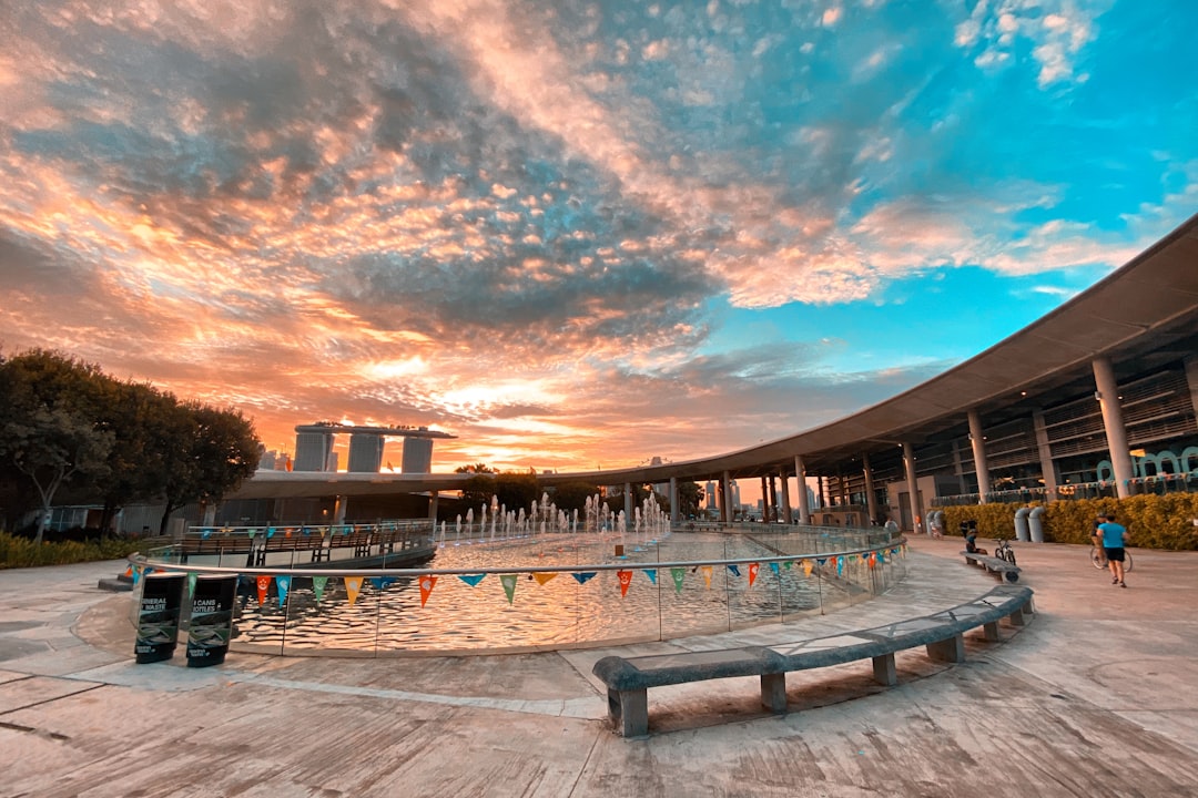 Panorama photo spot Marina Barrage Singapore