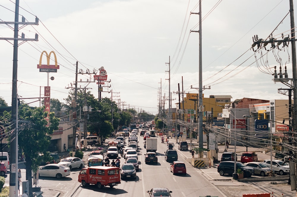 cars on road during daytime