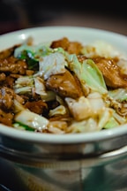 cooked food in white ceramic bowl