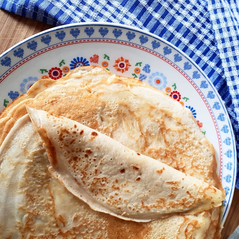 Swedish Pannkakor pancakes