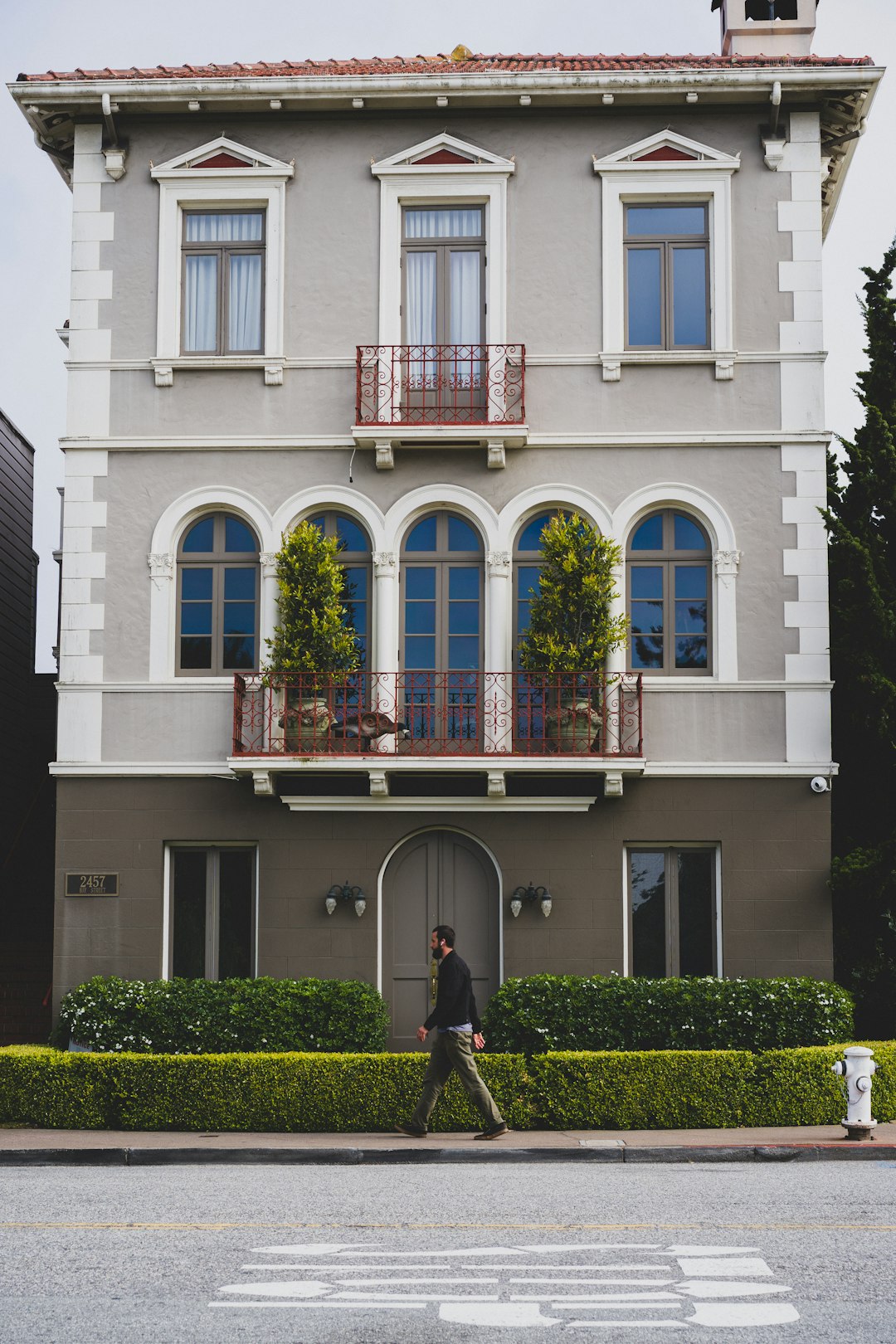 white and gray concrete building